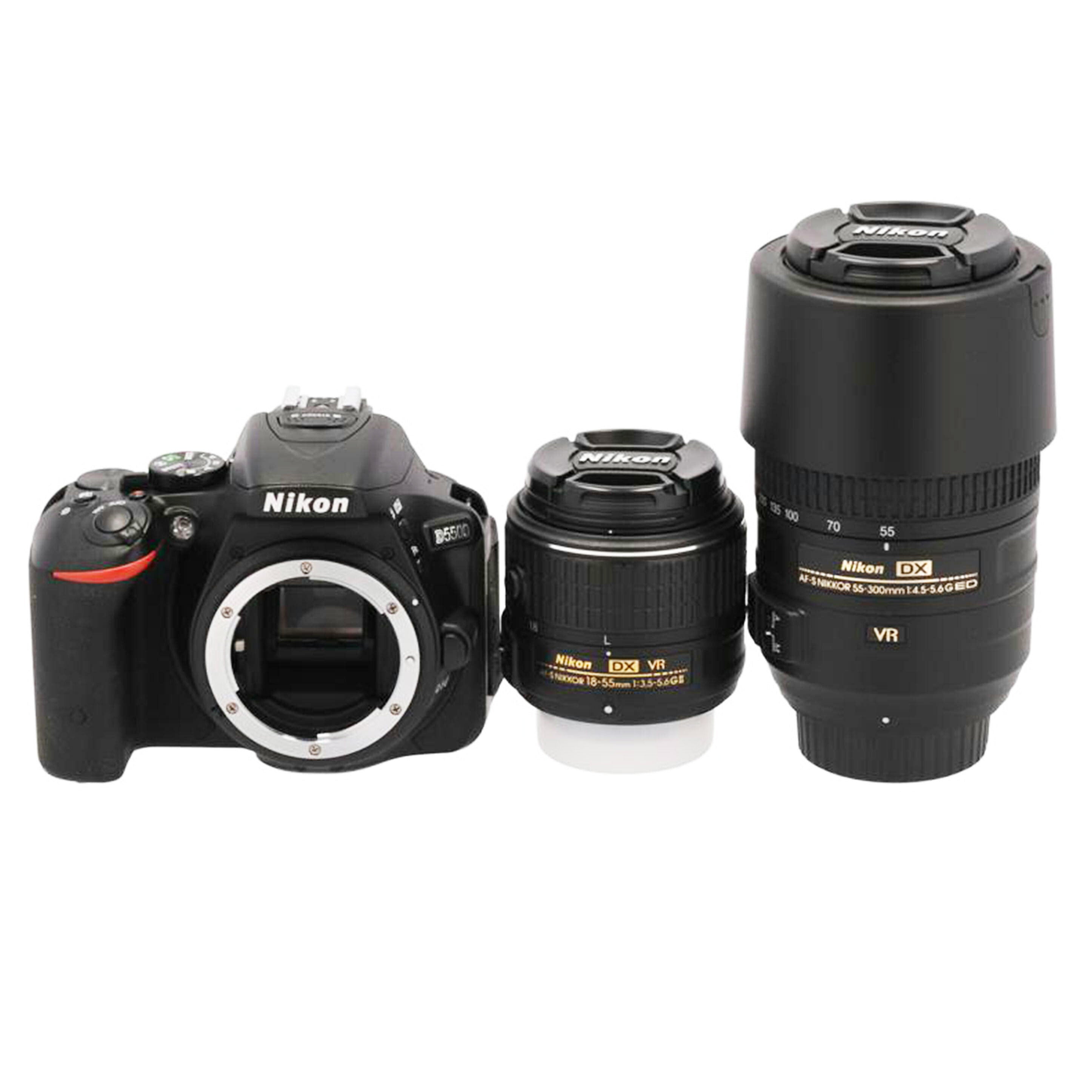 Nikon ニコン/デジタル一眼ダブルズームキット/D5500//2023090/Bランク/06