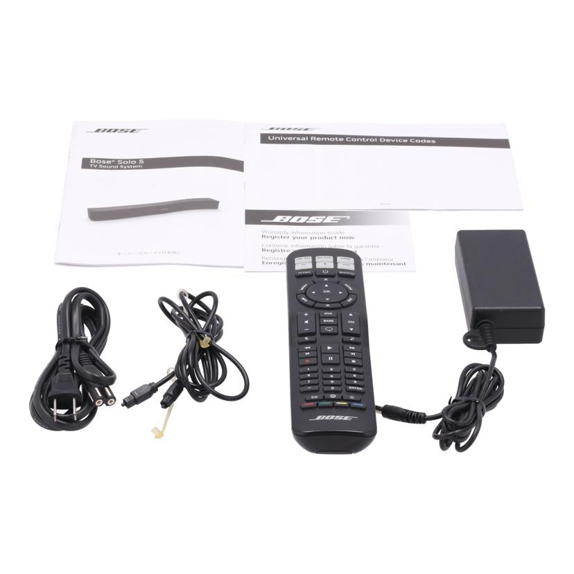 BOSE ボーズ　/サウンドバー／Solo　5　TV　sound　system/418775//070024Z72321227AE/Bランク/84