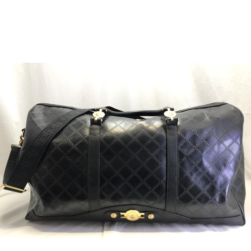 VERSACE ヴェルサーチ/レザーボストンバッグ//Bランク/51