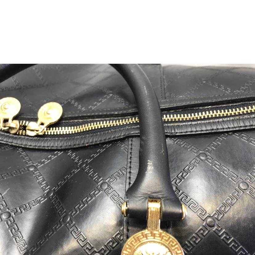VERSACE ヴェルサーチ/レザーボストンバッグ//Bランク/51