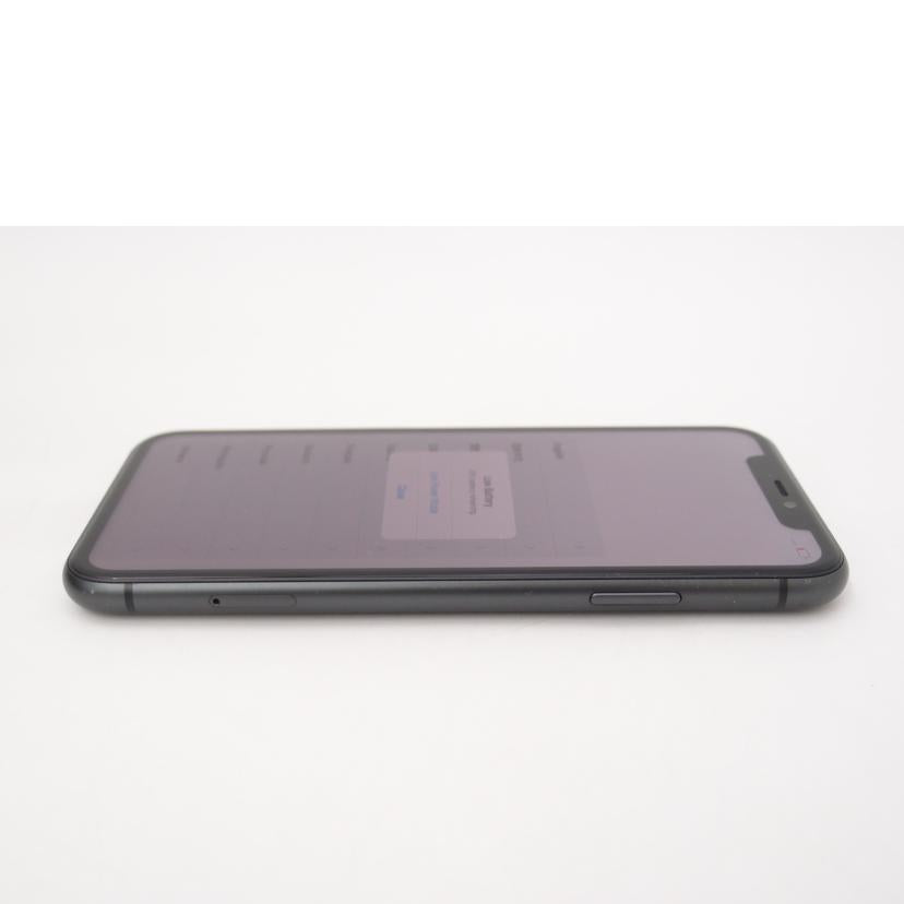 Apple アップル/iPhone　11　64GB　ブラック/MWLT2J/A//DNRZPDL8N735/ABランク/69