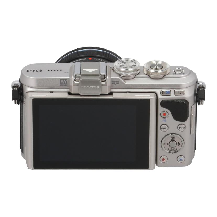 OLYMPUS オリンパス /ミラーレス一眼ダブルズームキット/E-PL8 EZ ﾀﾞﾌﾞﾙｽﾞｰﾑｷｯﾄ//BHSA26880/Bランク/62