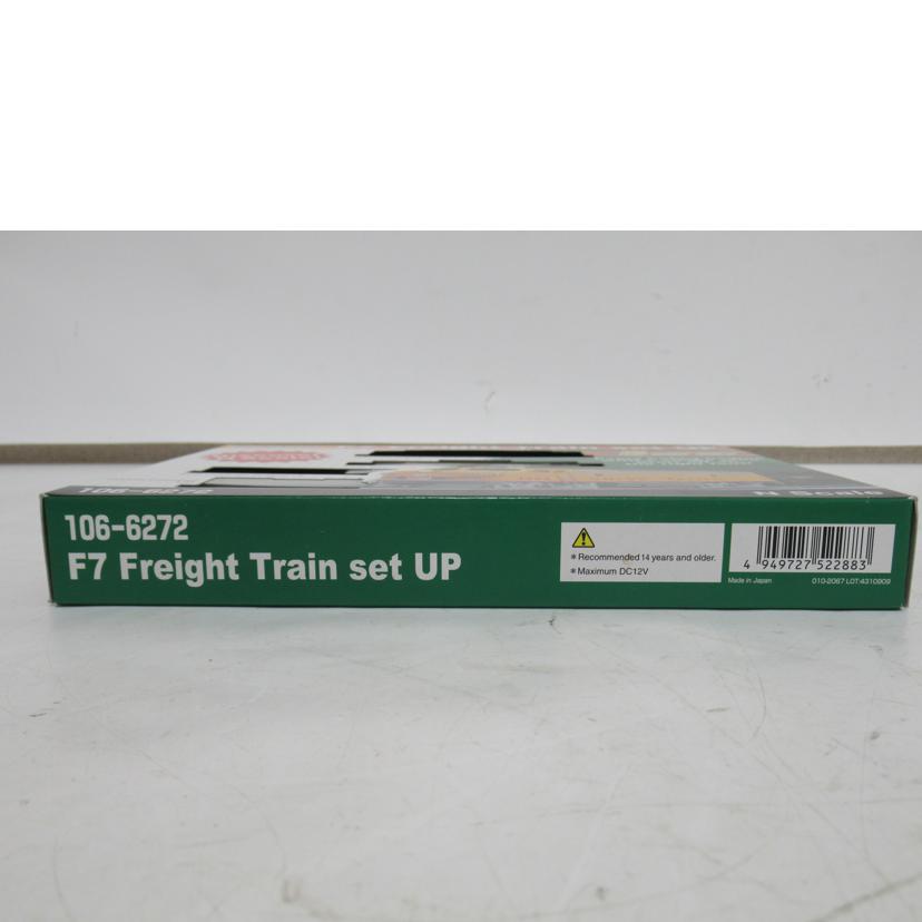 KATO　USA/Nゲージ／F7貨物列車セット／UP/106-6272//SAランク/63