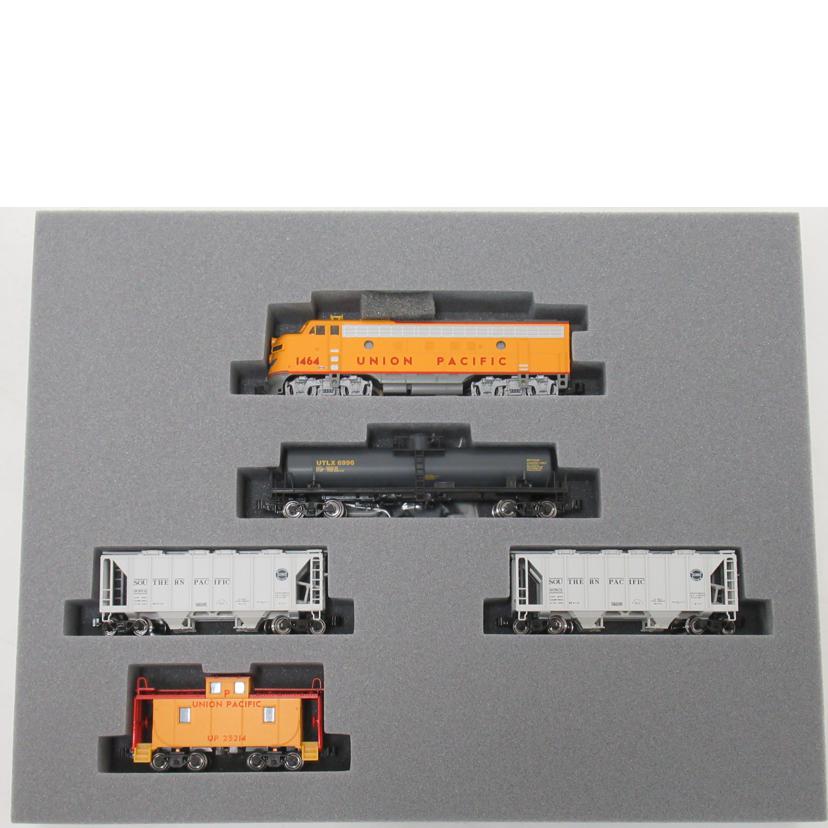 KATO　USA/Nゲージ／F7貨物列車セット／UP/106-6272//SAランク/63