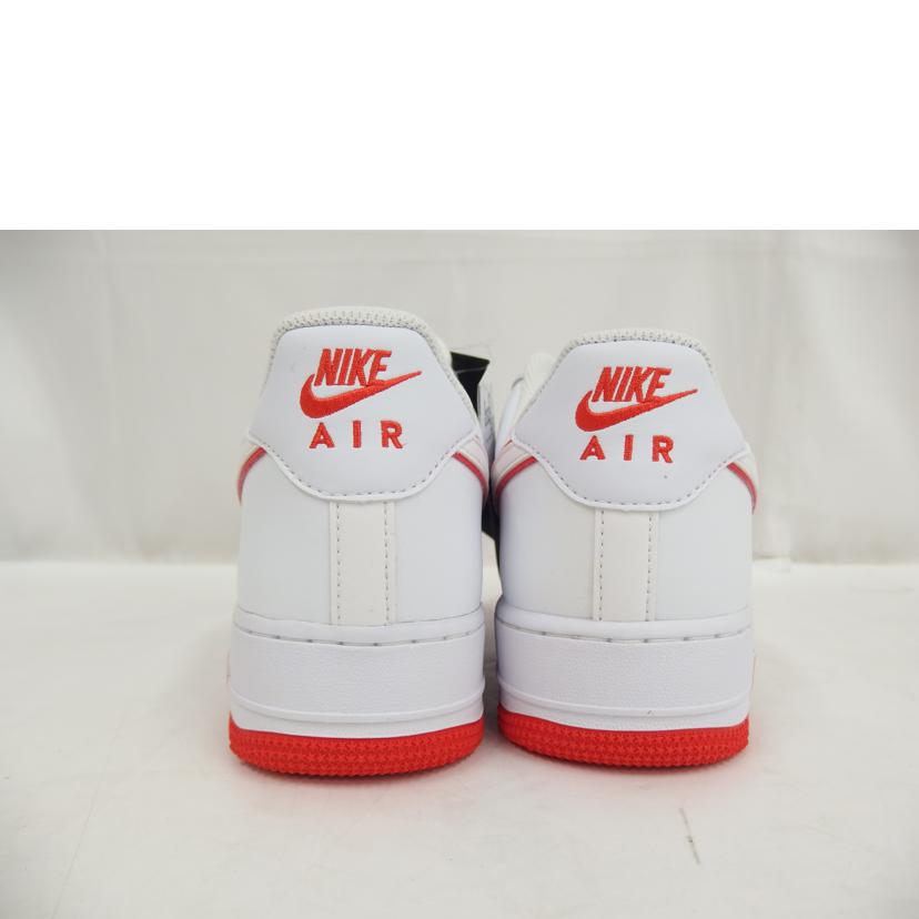 NIKE ナイキ/AIR　FORCE　1　07／WHITE－PICANTE　RED/DV0788-102//Aランク/82
