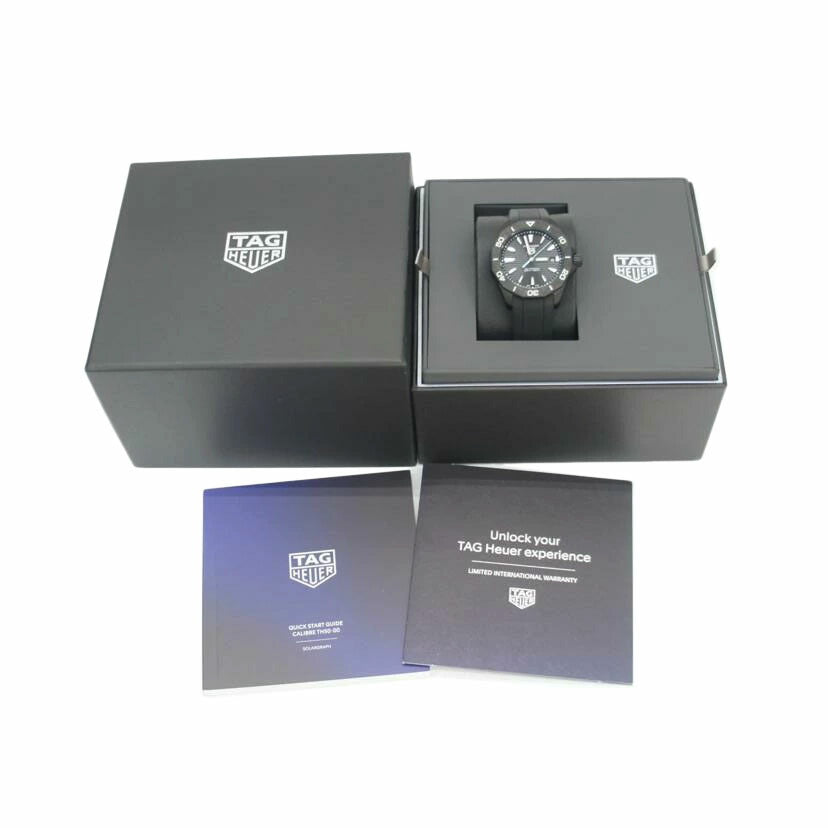 TAG　HEUER タグホイヤー/◎アクアレーサー・プロフェッショナル／メンズ／ソーラー/WBP1112.FT6199//BEZ****/SAランク/75