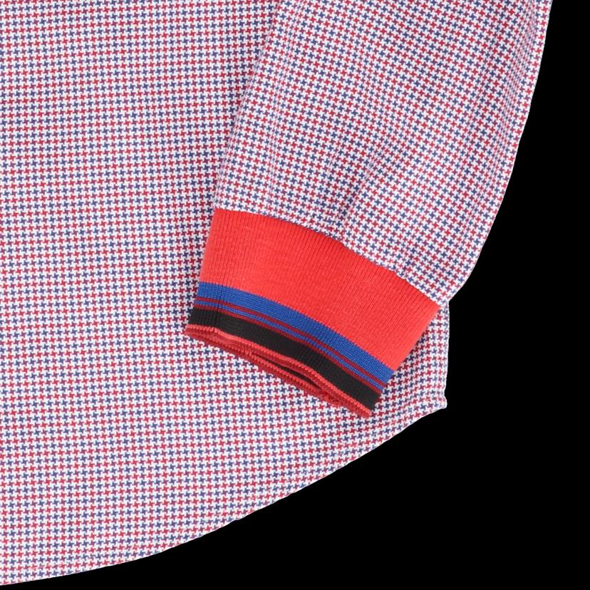 RAFSIMONS ラフシモンズ×フレッドペリー/xFREDPERRY／リブニットポロシャツ／千鳥格子／希少／入手困難//ABランク/24
