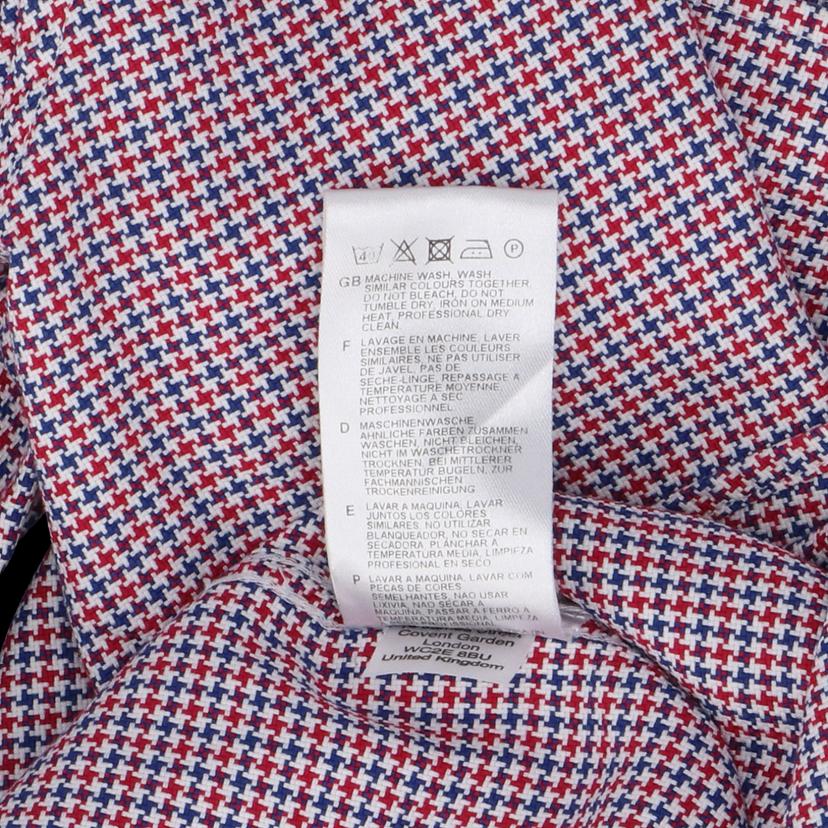RAFSIMONS ラフシモンズ×フレッドペリー/xFREDPERRY／リブニットポロシャツ／千鳥格子／希少／入手困難//ABランク/24