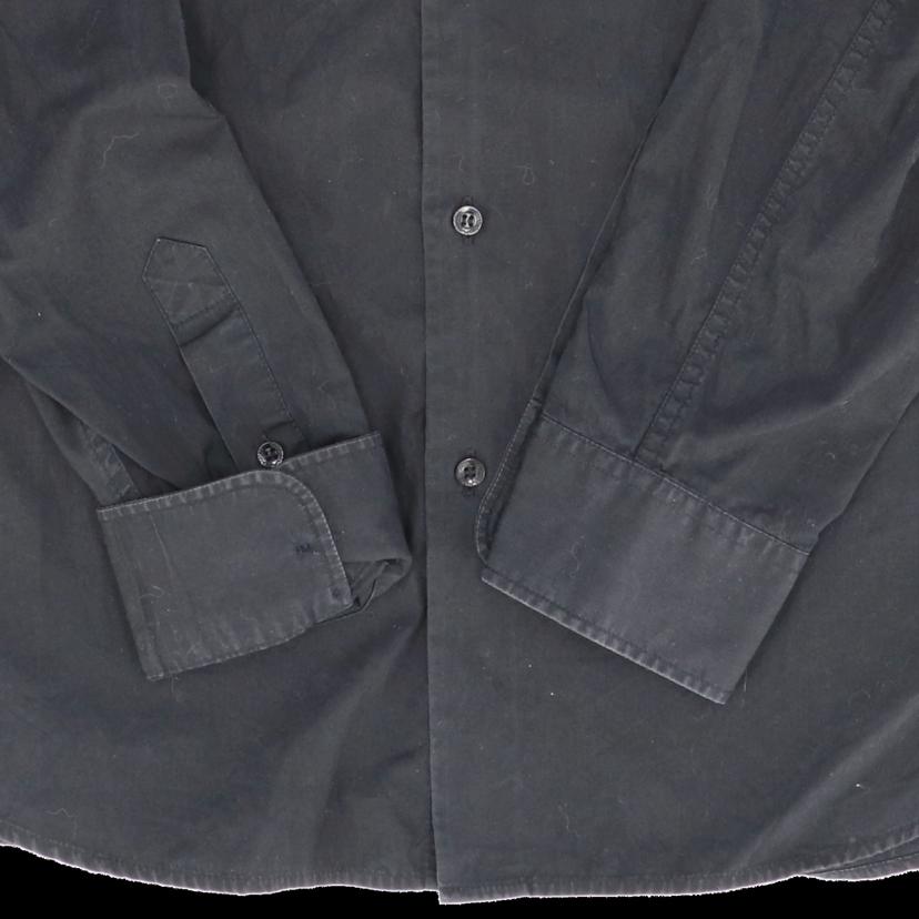 RAFSIMONS ラフシモンズ/xFREDPERRY／ストライプパッチボタンダウンシャツ／14AW／入手困難／希少//ABランク/24
