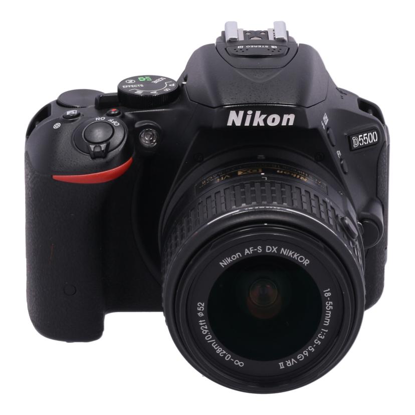 Nikon ニコン　/デジタル一眼　ダブルズームキット/D5500 ﾀﾞﾌﾞﾙｽﾞｰﾑｷｯﾄ//2016374/Bランク/69
