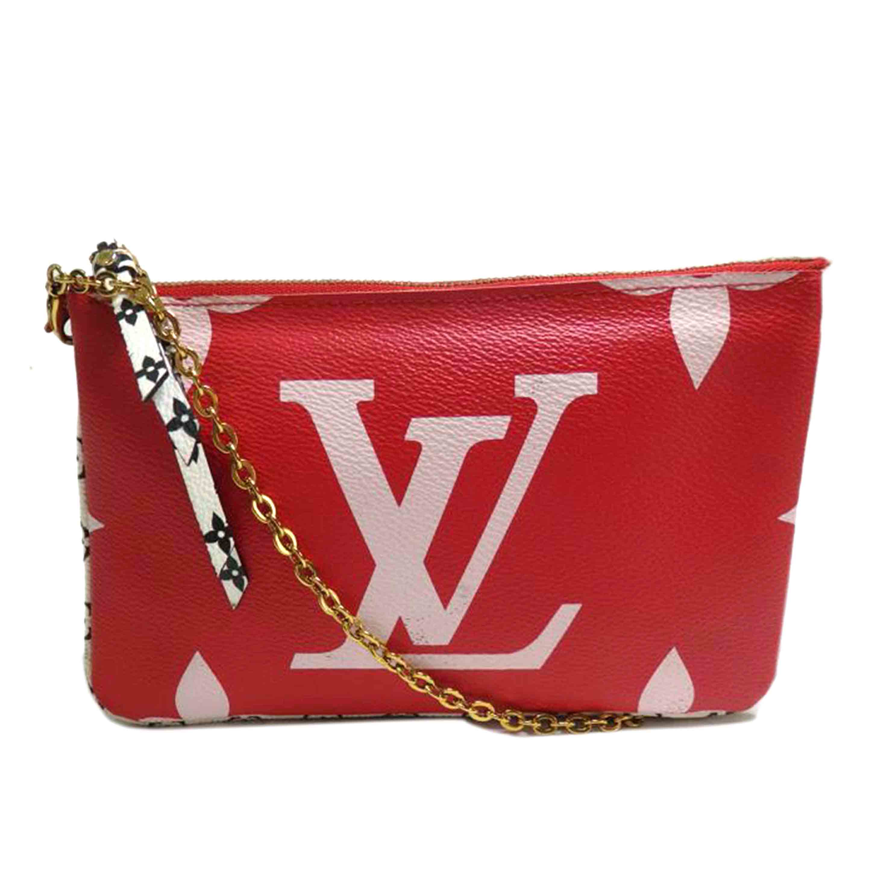 LOUIS VUITTON/モノグラムジャイアントポシェット　ドューブルジップ/M67561//GI1***/ABランク/84