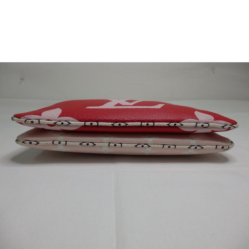 LOUIS VUITTON/モノグラムジャイアントポシェット　ドューブルジップ/M67561//GI1***/ABランク/84