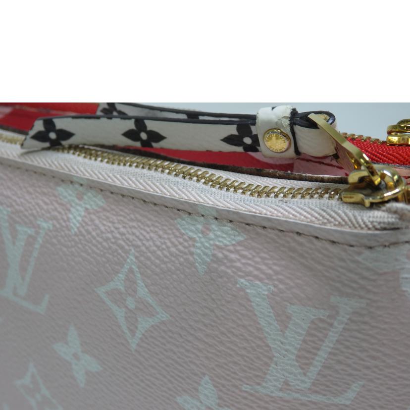 LOUIS VUITTON/モノグラムジャイアントポシェット　ドューブルジップ/M67561//GI1***/ABランク/84