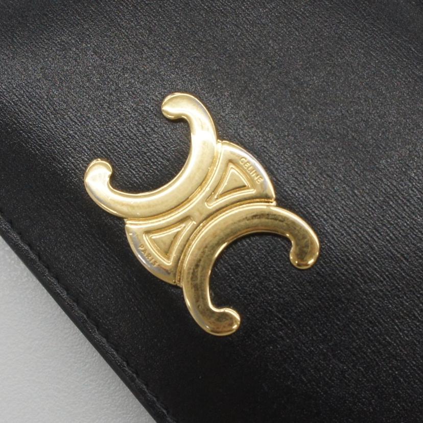 CELINE セリーヌ/トリオンフコンパクトウオレット/10K623DPV//ABランク/94