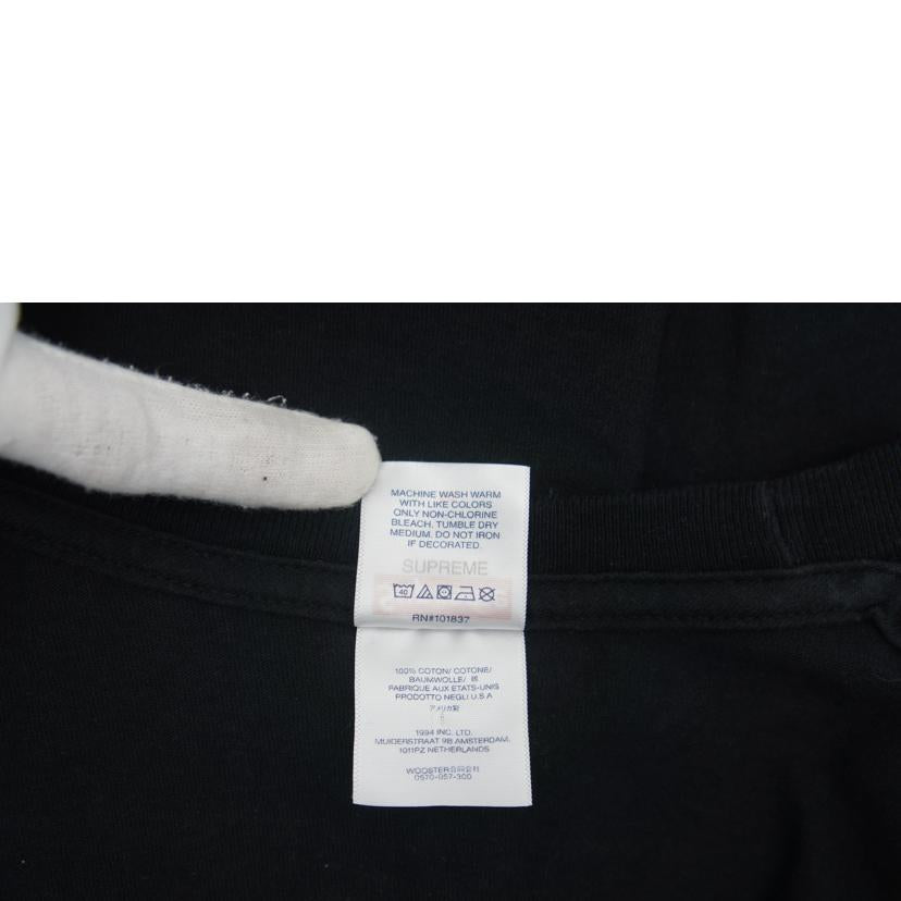 Supreme シュプリーム/SupremeロゴTシャツ黒//Bランク/78