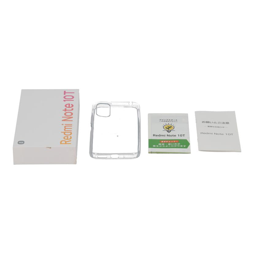 Xiaomi　SoftBank シャオミ　/スマートフォン／Redmi　Note　10T　64GB/A101XM//facb1d040422/Aランク/05