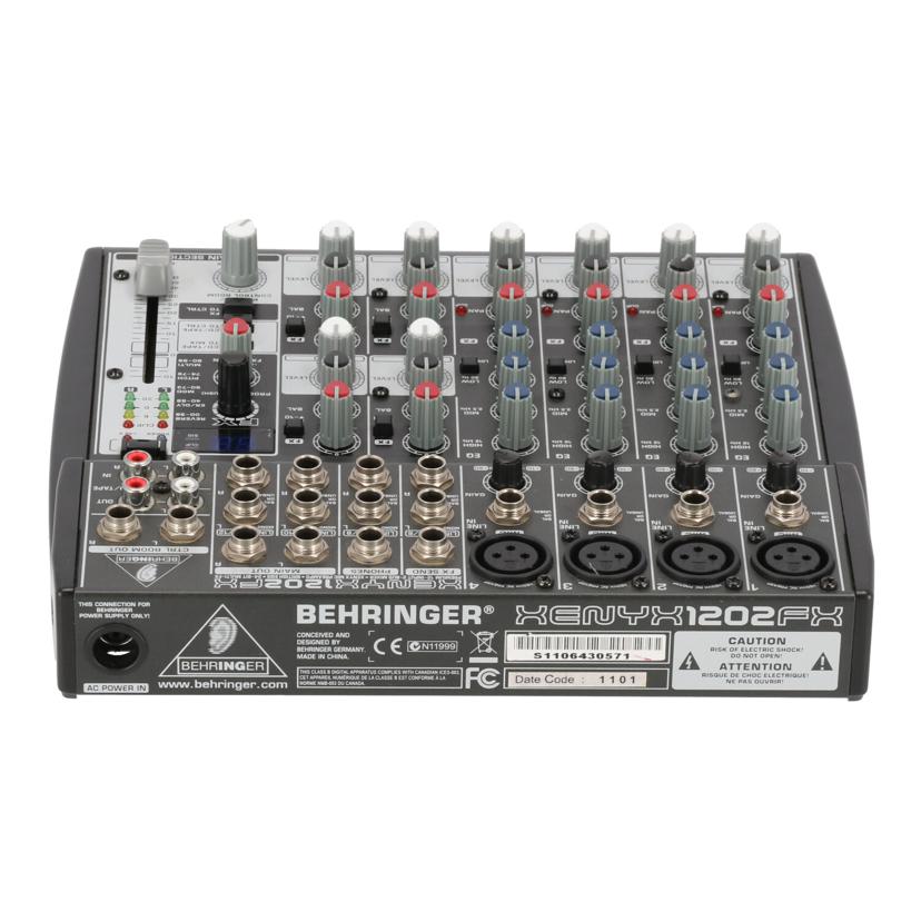 BEHRINGER ベリンガー　/アナログミキサー/XENYX 1202FX//S1106430571/Bランク/62