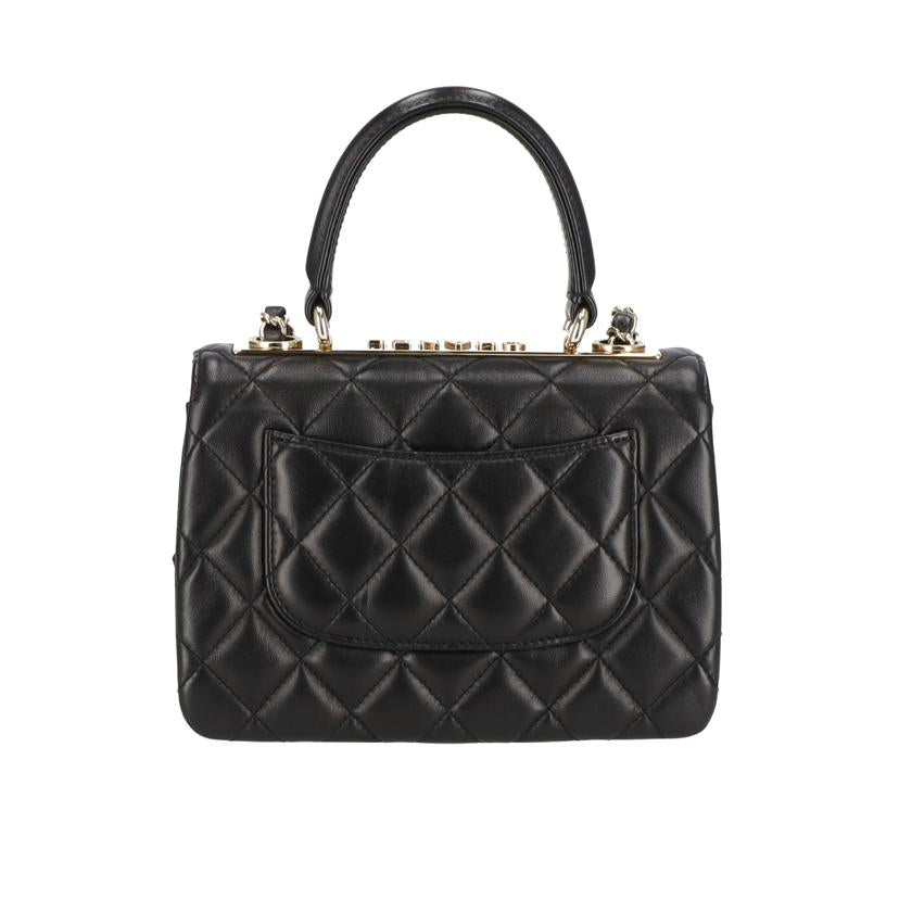 CHANEL シャネル/ビジューロゴ／トップハンドルチェーンショルダー//PXL*****/SAランク/91