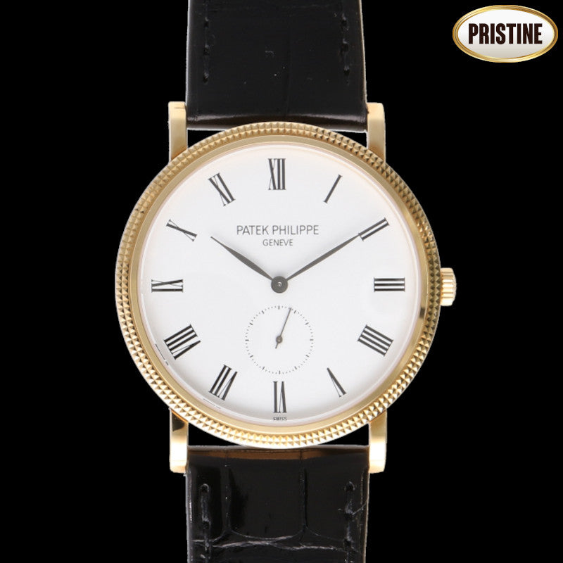 PATEK　PHILIPPE パテック・フィリップ/カラトラバ／手巻／YG×アリゲーター/5119J-001//567****/SAランク/18