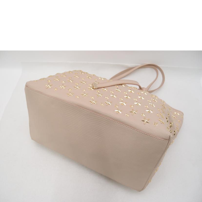 ＪＩＭＭＹ　ＣＨＯＯ ジミーチュウ　トートバッグ　ショルダーバッグ　肩掛け　ゴールド金具　レディース/サシャスタッズトート／ベージュ//1Y9***/ABランク/69