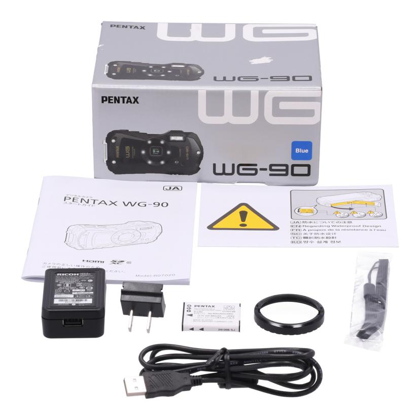 RICOH　PENTAX リコー ペンタックス　/タフネスデジタルカメラ/PENTAX WG-90//3020948/Aランク/82
