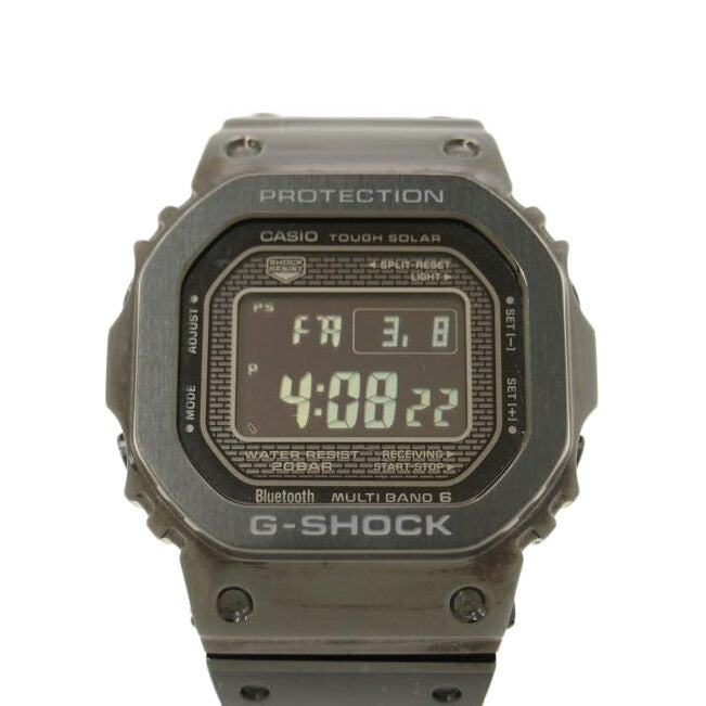 ＣＡＳＩＯ カシオ　腕時計　ステンレス　オールブラック　デジタル　Bluetooth/Ｇ－ＳＨＯＣＫ／フルメタル／スマホリンク／電波ソーラー/GMW-B5000GD-1JF//201*****/SAランク/69