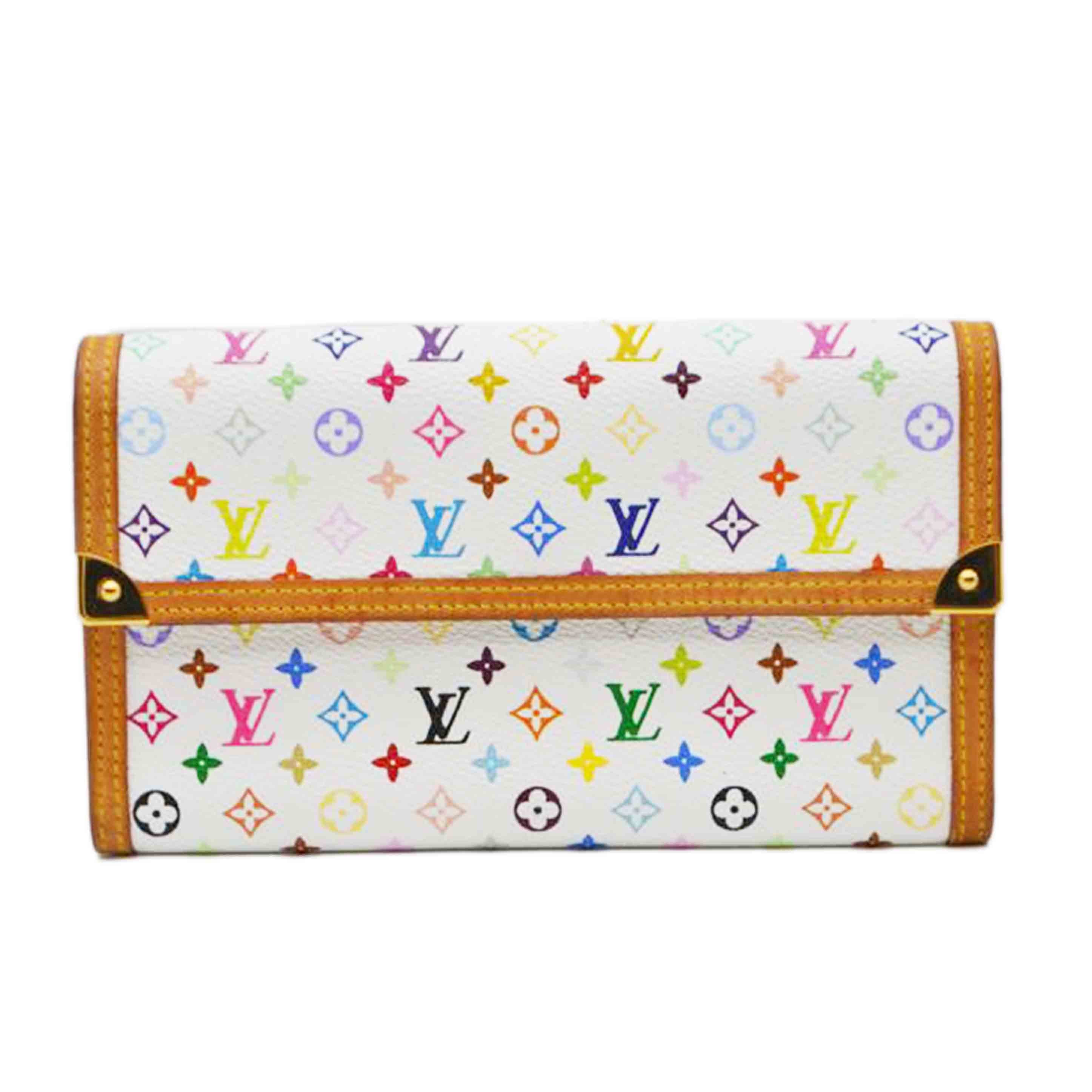 LOUIS VUITTON ルイヴィトン/ポルトトレゾール・インターナショナル／マルチカラー／ブロン/M92659//TH0***/ABランク/89