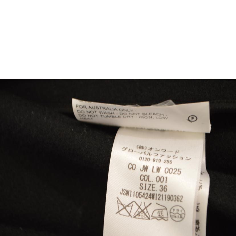 JIL　SANDER ジルサンダー/ジルサンダーレディースウールコート／Sサイズ/JSW105424//Bランク/89