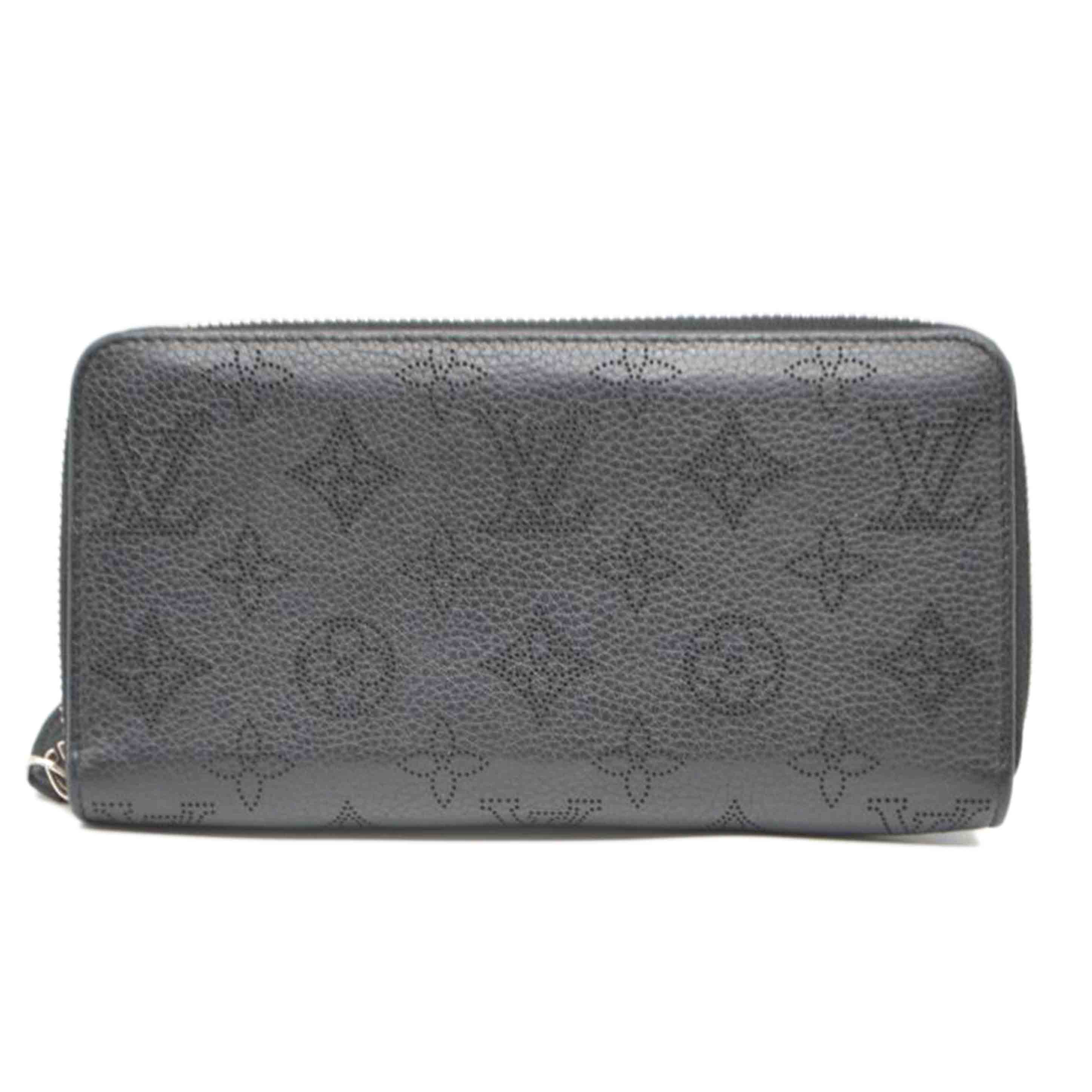 LOUIS VUITTON ルイヴィトン/ジッピー・ウォレット／モノグラム・マヒナ／ノワール/M61867//TN4***/ABランク/89
