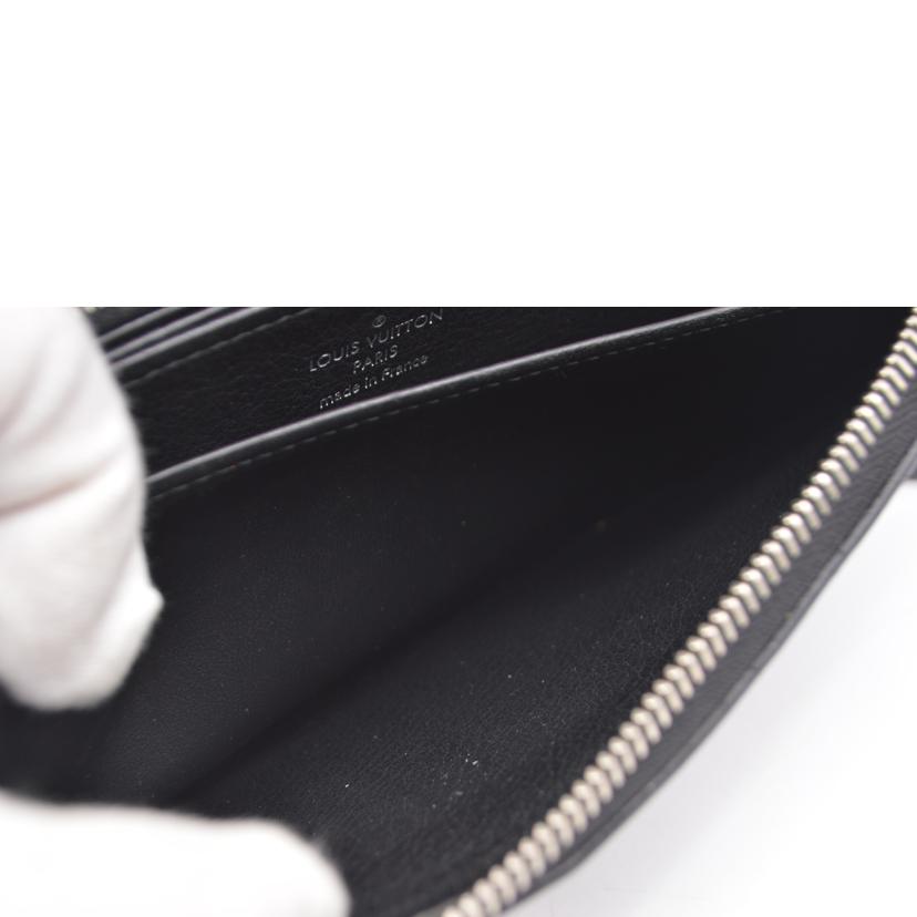 LOUIS VUITTON ルイヴィトン/ジッピー・ウォレット／モノグラム・マヒナ／ノワール/M61867//TN4***/ABランク/89