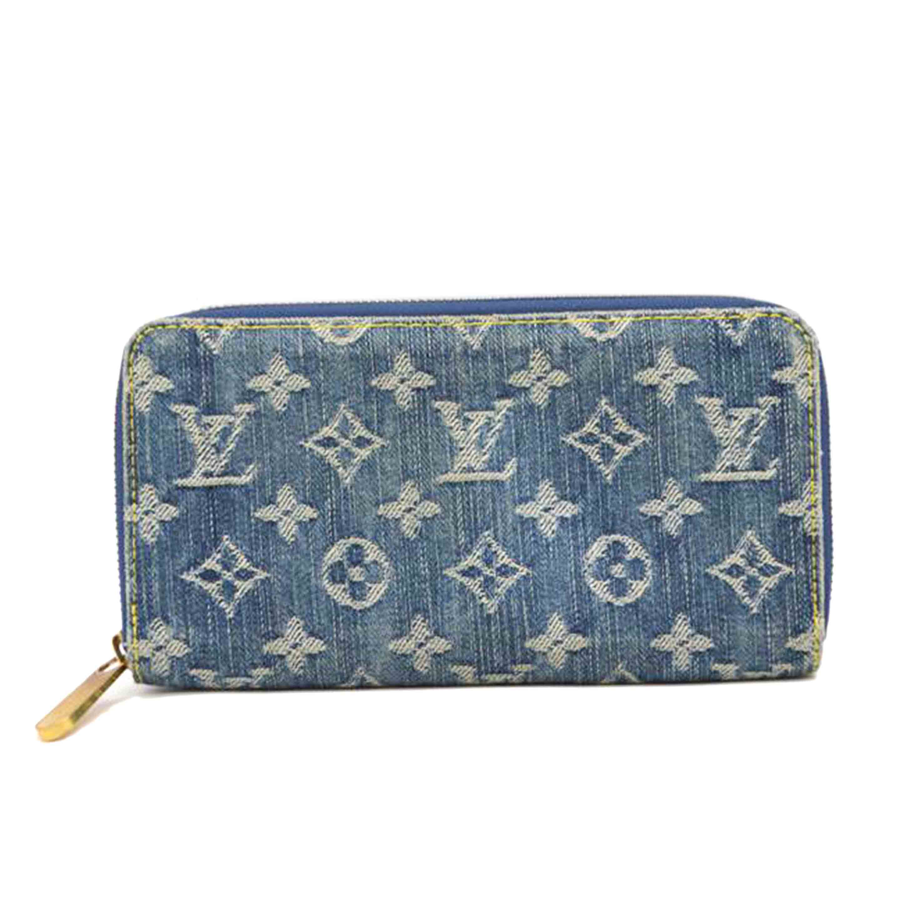 LOUIS VUITTON ルイヴィトン/ジッピー・ウォレット／モノグラム・デニム／ブルー/M95341//CA0***/ABランク/89