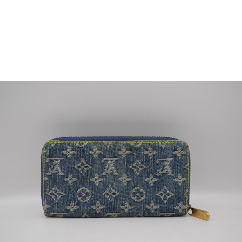 LOUIS VUITTON ルイヴィトン/ジッピー・ウォレット／モノグラム・デニム／ブルー/M95341//CA0***/ABランク/89