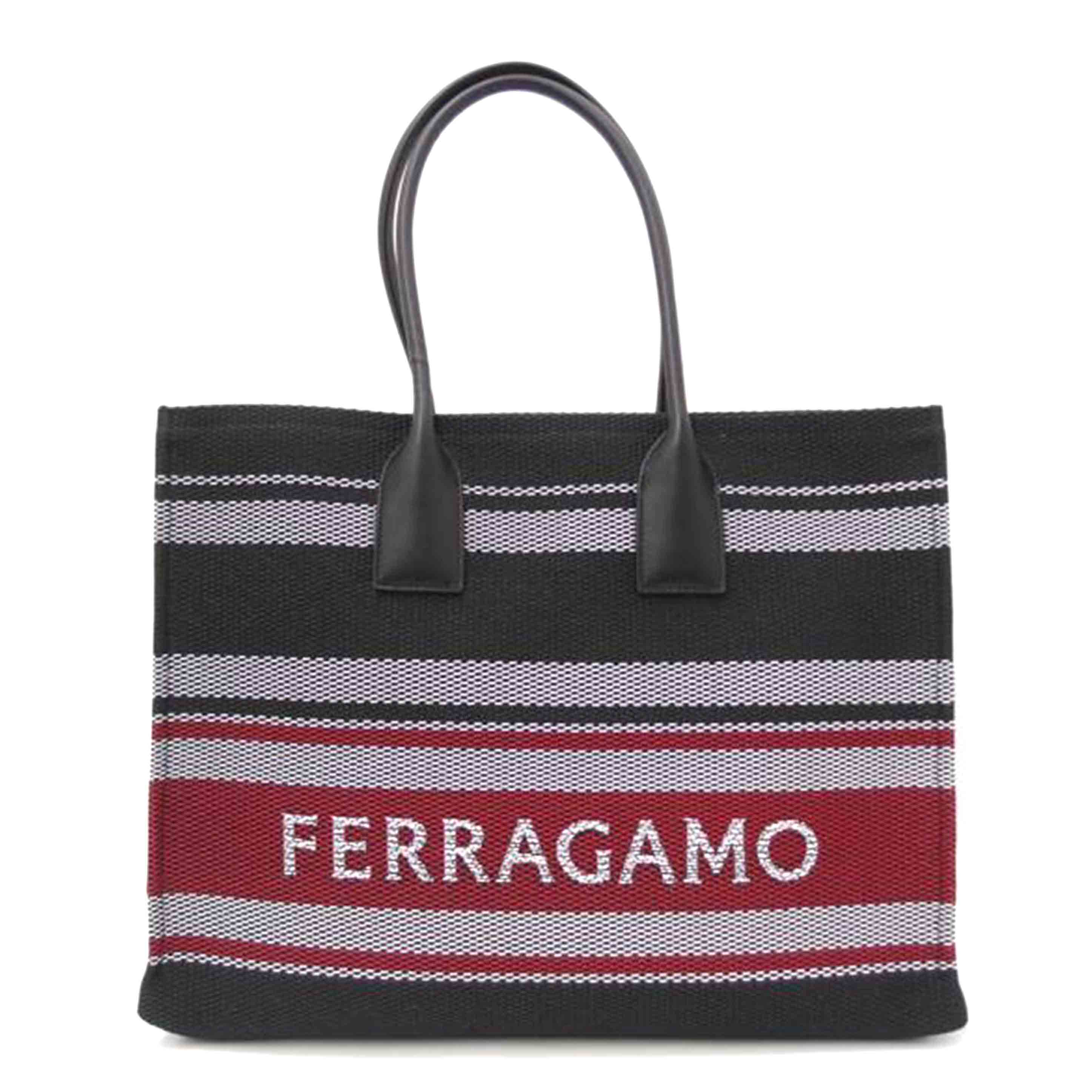 FERRAGAMO フェラガモ/メッシュトート／ブラック/4955//SAランク/69