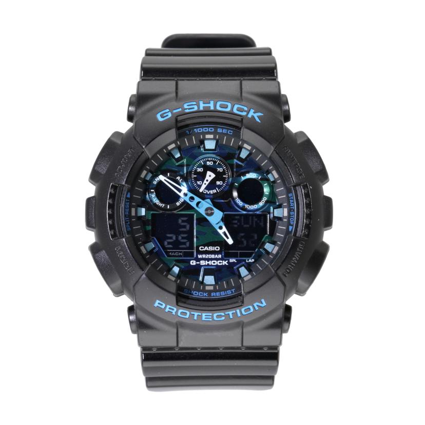 CASIO カシオ/G－SHOCK／カモフラージュダイアル／デジアナウォッチ／クォーツ/GA-100CB-1AJF//508*/ABランク/18