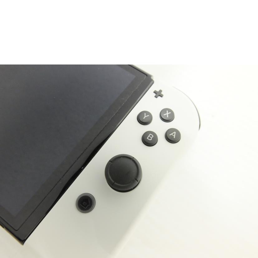 nintendo 任天堂/有機ELモデルスイッチ本体ホワイト　/HEG-S-KAAAA//XTJ504192259/ABランク/88