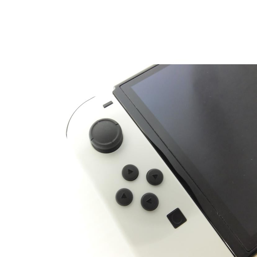 nintendo 任天堂/有機ELモデルスイッチ本体ホワイト　/HEG-S-KAAAA//XTJ504192259/ABランク/88