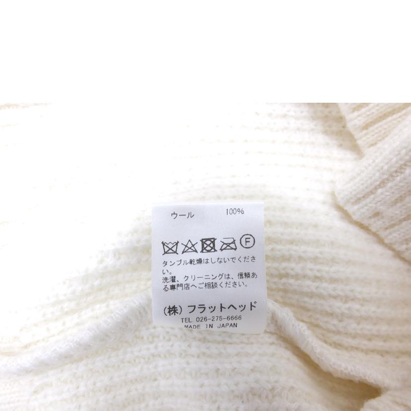 THE　FLAT　HEAD フラットヘッド/ラインボーダークールネックニット/CL-KT007//ABランク/88