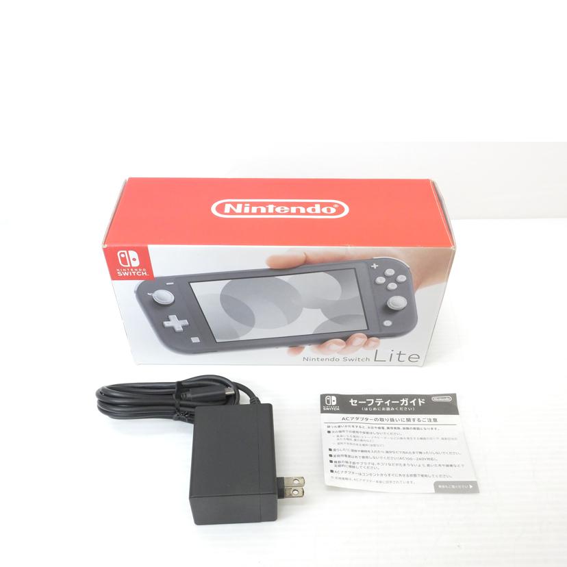 nintendo 任天堂/ニンテンドースイッチLite本体グレー/HDH-S-GAZAA//XJJ40004974846/Bランク/88