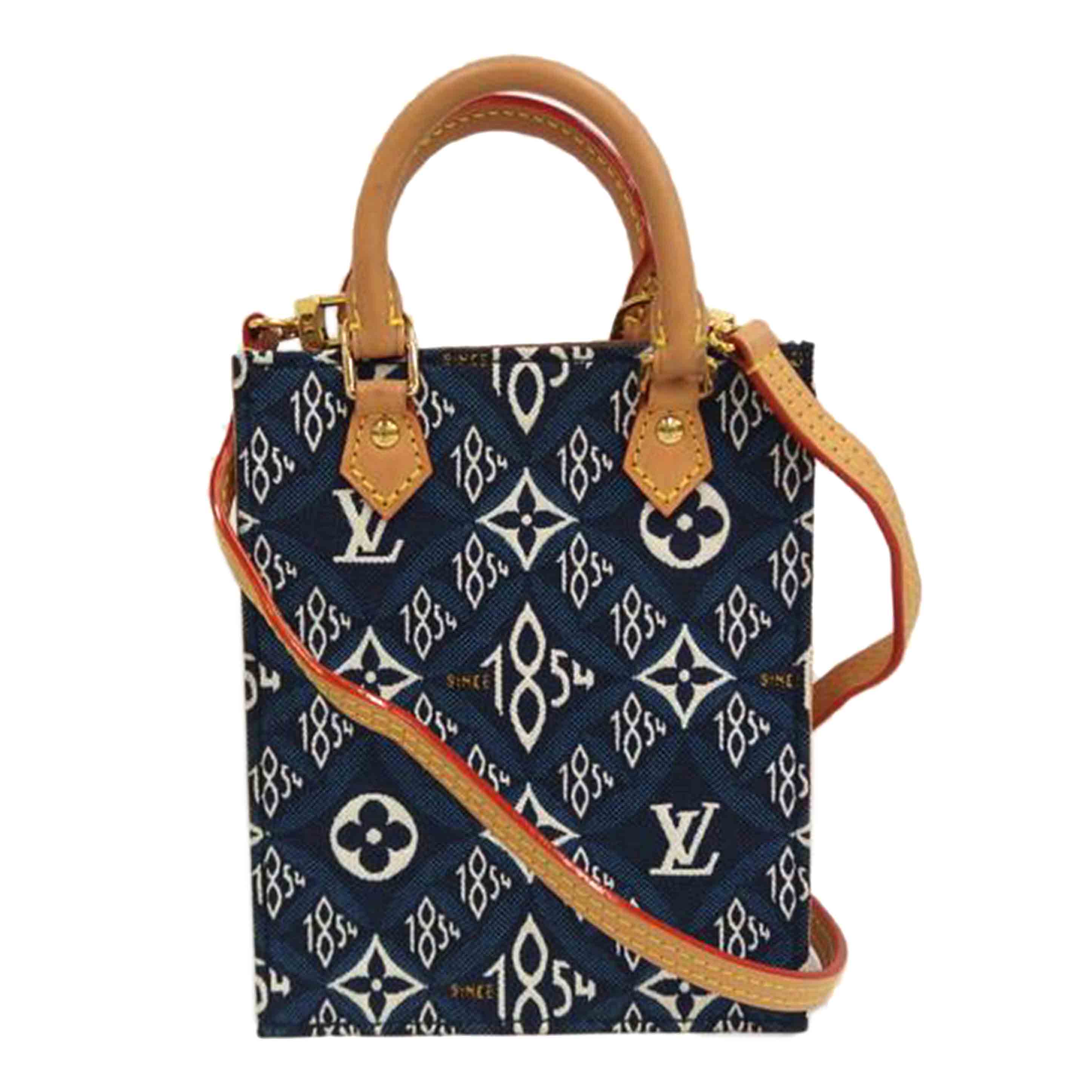 LV ルイヴィトン/プティットサックプラ／モノグラムジャガード/M80288//SP4***/Aランク/82