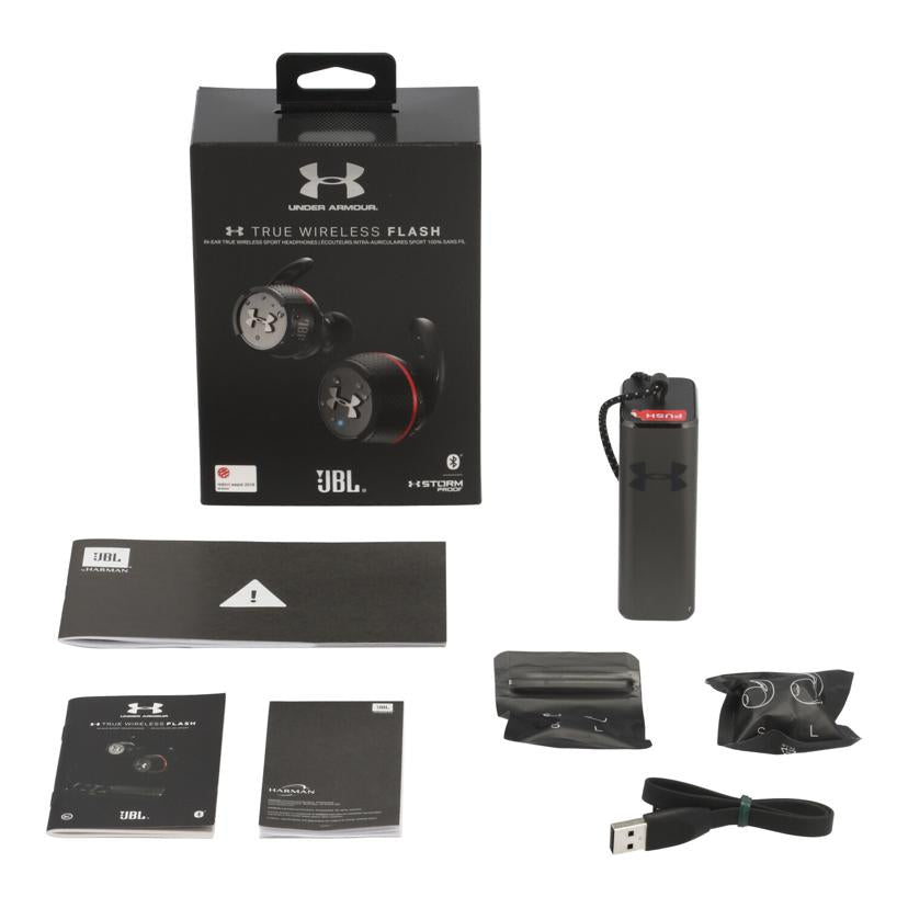 JBL　UNDER　ARMOUR ジェービーエル　/ワイヤレスイヤホン／UA　SPORT　WIRELESS　FLASH/UAJBLFLASHBLK//HO0004-JJ0275089/Bランク/85