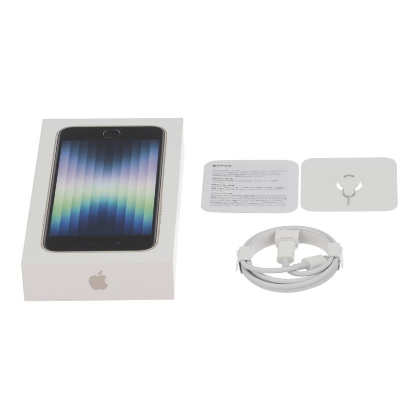 Apple　 アップル　/iPhone　SE　第3世代　64GB/MMYD3J/A//NP7P62WL9X/Bランク/77