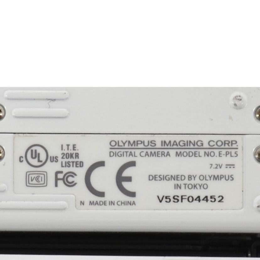 OLYMPUS/ミラーレス一眼/Lite E-PL5/14-42//V5F04452/Bランク/75