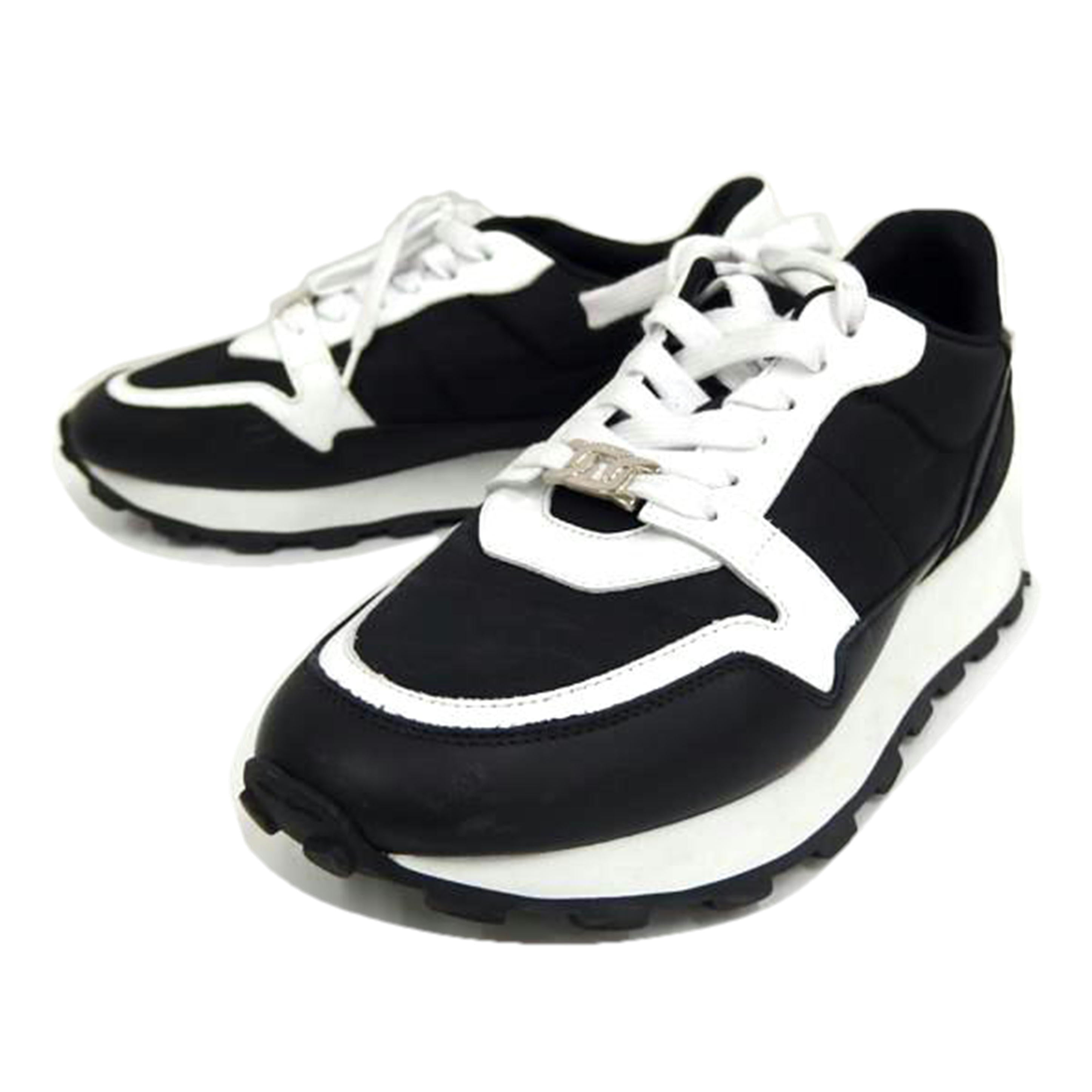 TOD＇S/トッズ　ケイト　レザー＆ファブリック　スニーカー//Aランク/82