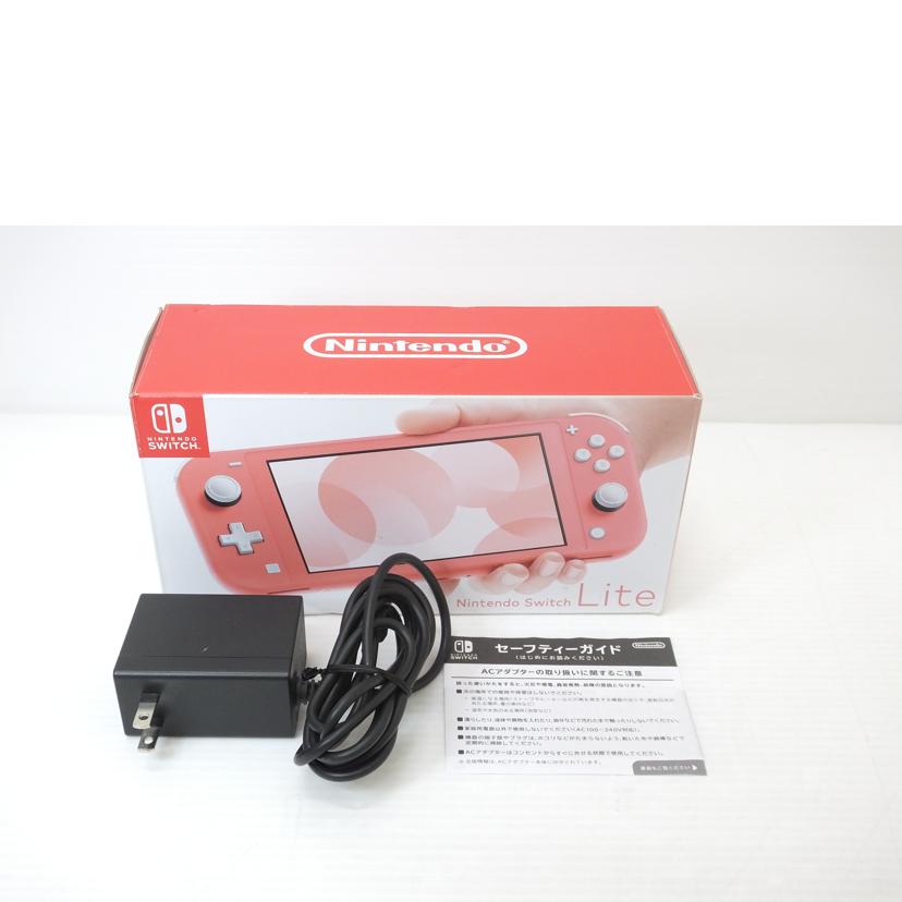 nintendo 任天堂/ニンテンドースイッチLite本体コーラル/HDH-S-PAZAA//XJJ70023100773/ABランク/88