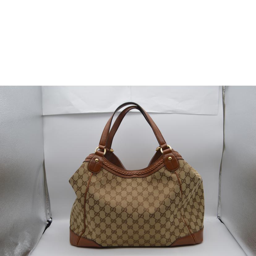 GUCCI グッチ/■GGキャンバスインターロッキングGレザートート/296896//002***/ABランク/89