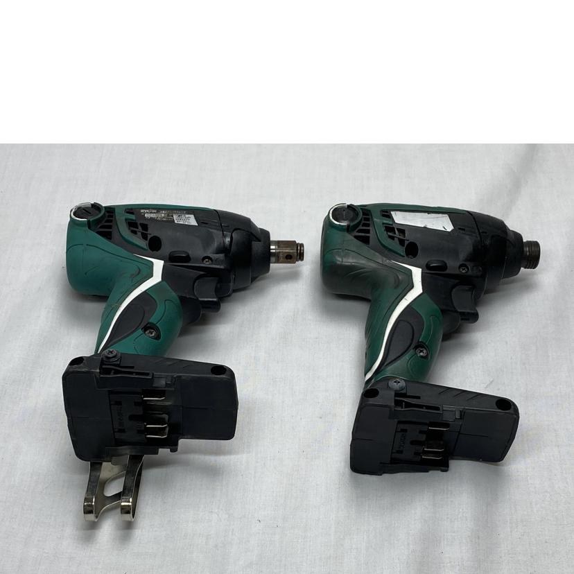 RYOBI リョービ/RYOBI 充電式インパクトドライバー、充電式インパクトレンチセット/BID-1440 BIW-1475//BCランク/52
