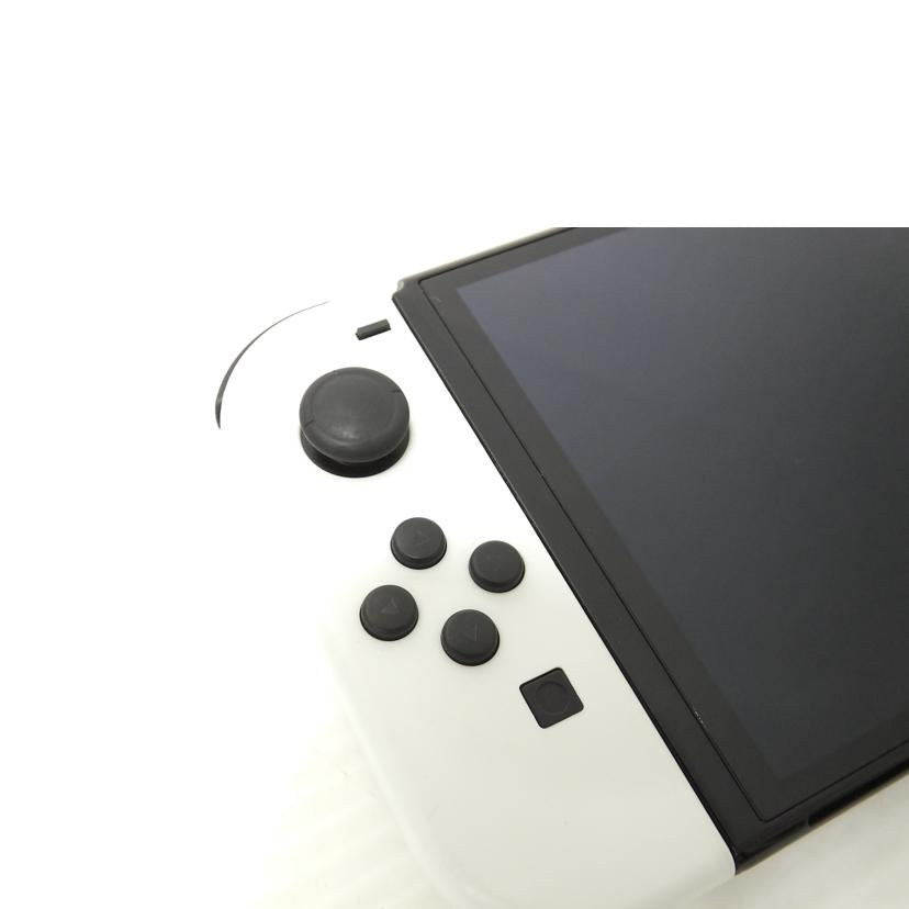 nintendo 任天堂/有機ELモデルスイッチ本体ホワイト/HEG-S-KAAAA//XTJ10757477970/ABランク/88