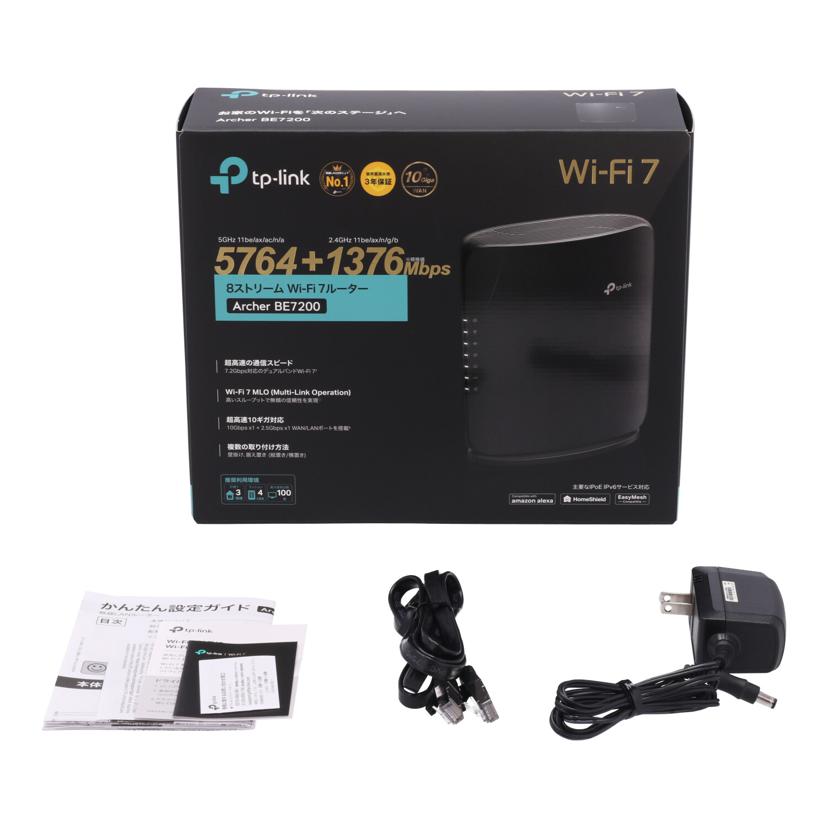 TP－Link TPリンク　/無線LANルーター/Arche BE7200//22495P6004736/ABランク/65