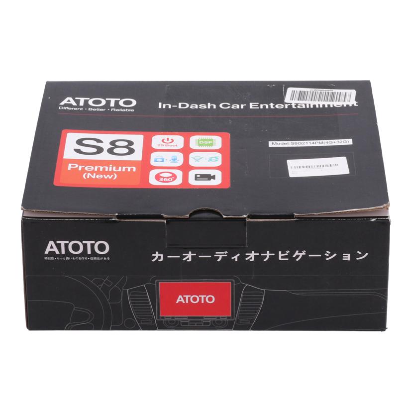 ATOTO アトート　/車載型カーナビ未使用/S8G2114PM//S8A3M17YQXC3J240523-114PM/SAランク/63