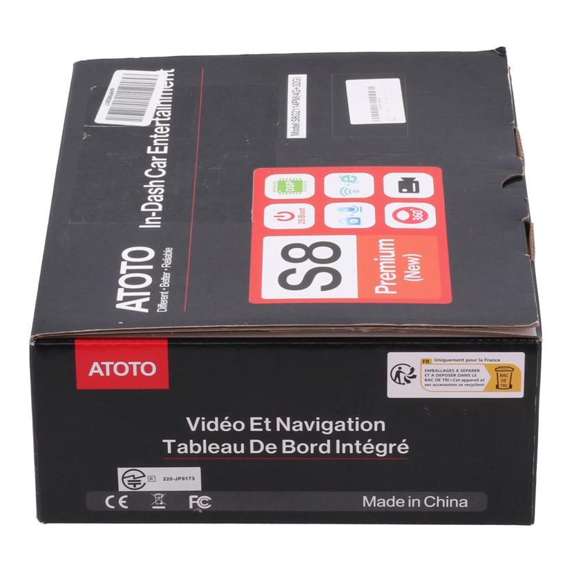 ATOTO アトート　/車載型カーナビ未使用/S8G2114PM//S8A3M17YQXC3J240523-114PM/SAランク/63